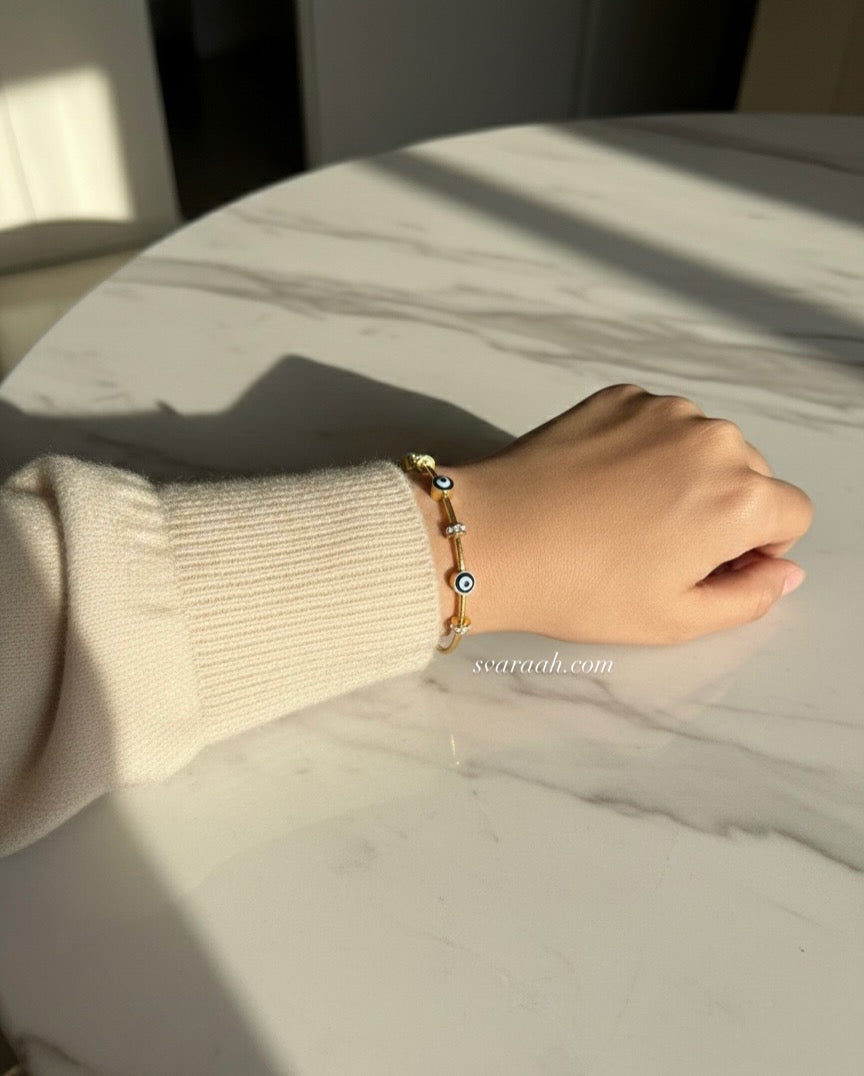 Evil eye Nazar Glow Bangle 🧿