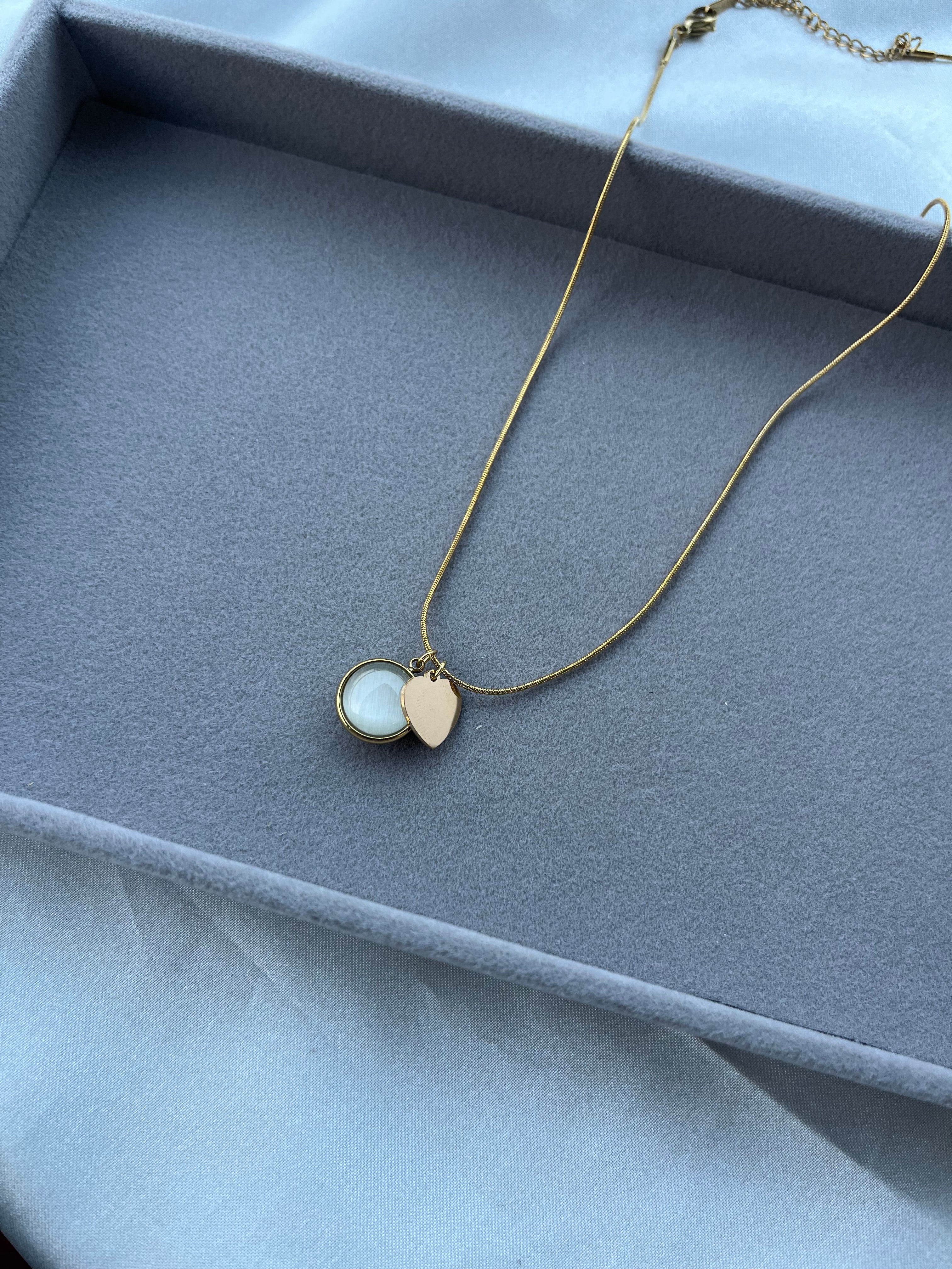 Moonlit Heart Pendant