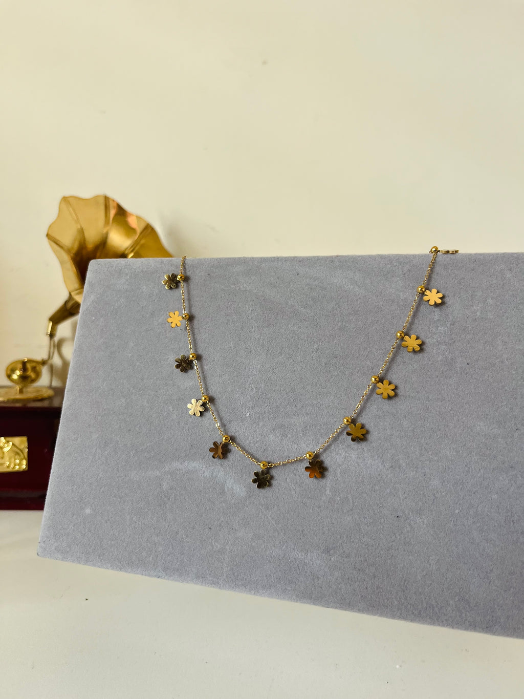 Flower Charm Chain