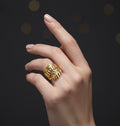 The Golden Feather Ring