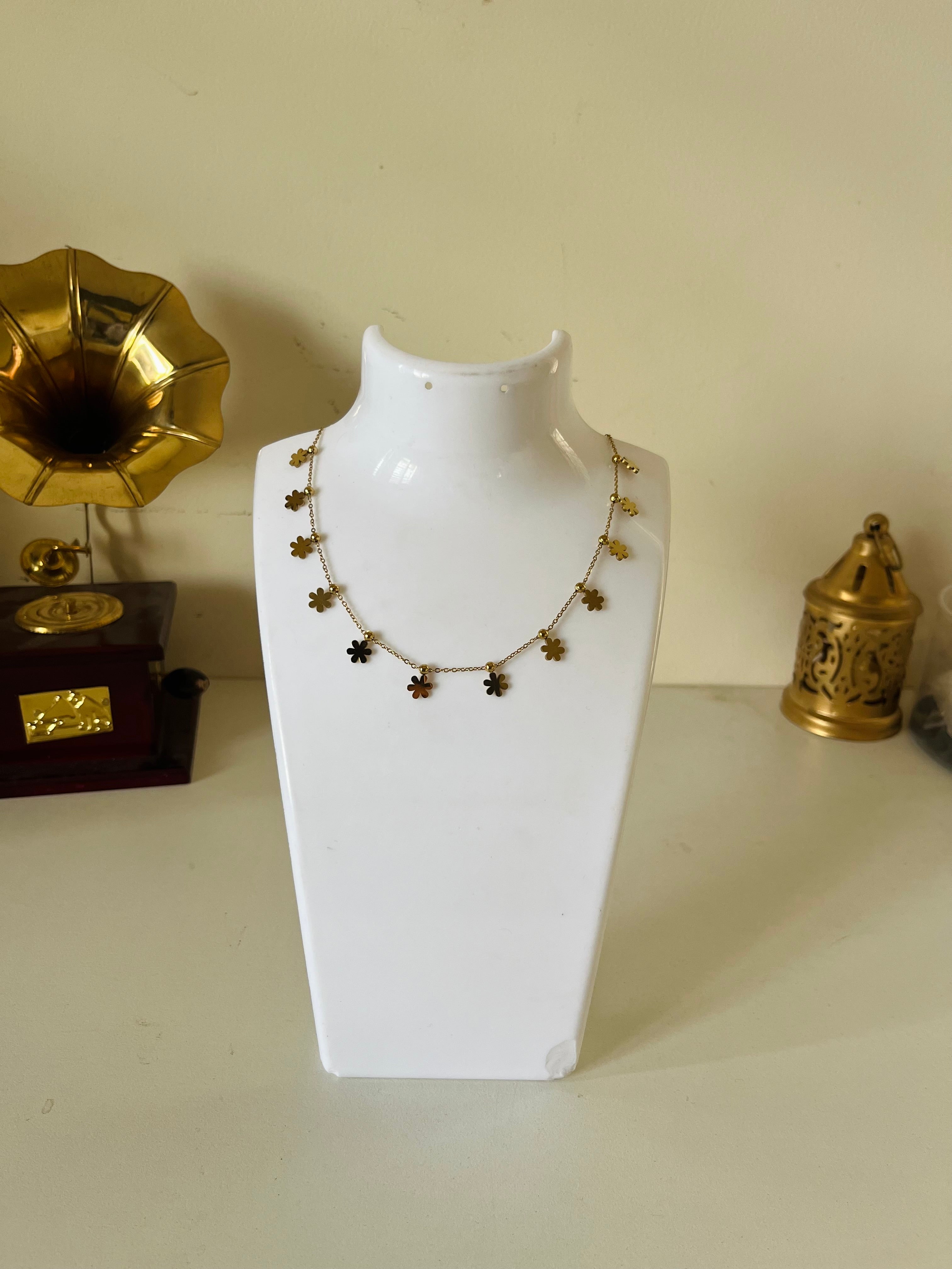 Flower Charm Chain