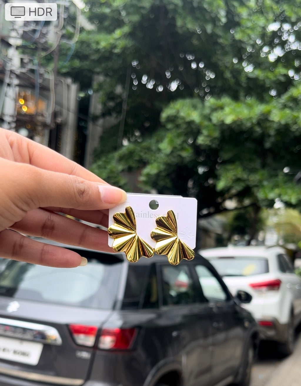 Pleated Muse Earrings