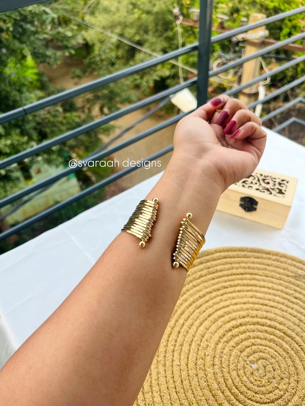 The Aurora Golden Cuff