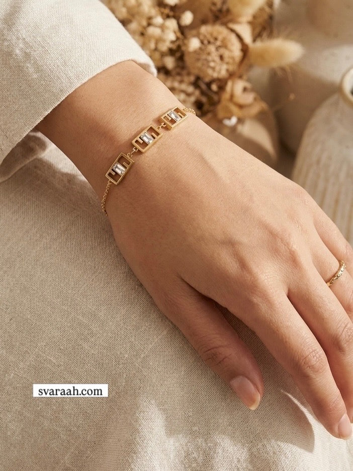 Golden frame Bracelet