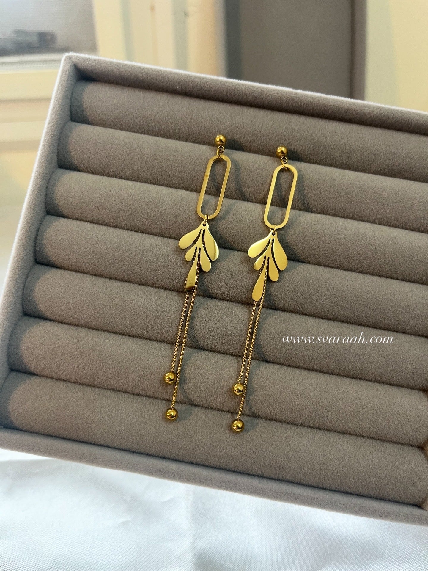 Rainleaf Drop Earrings