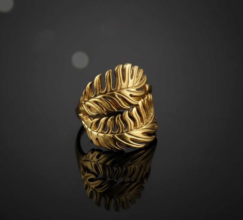 The Golden Feather Ring