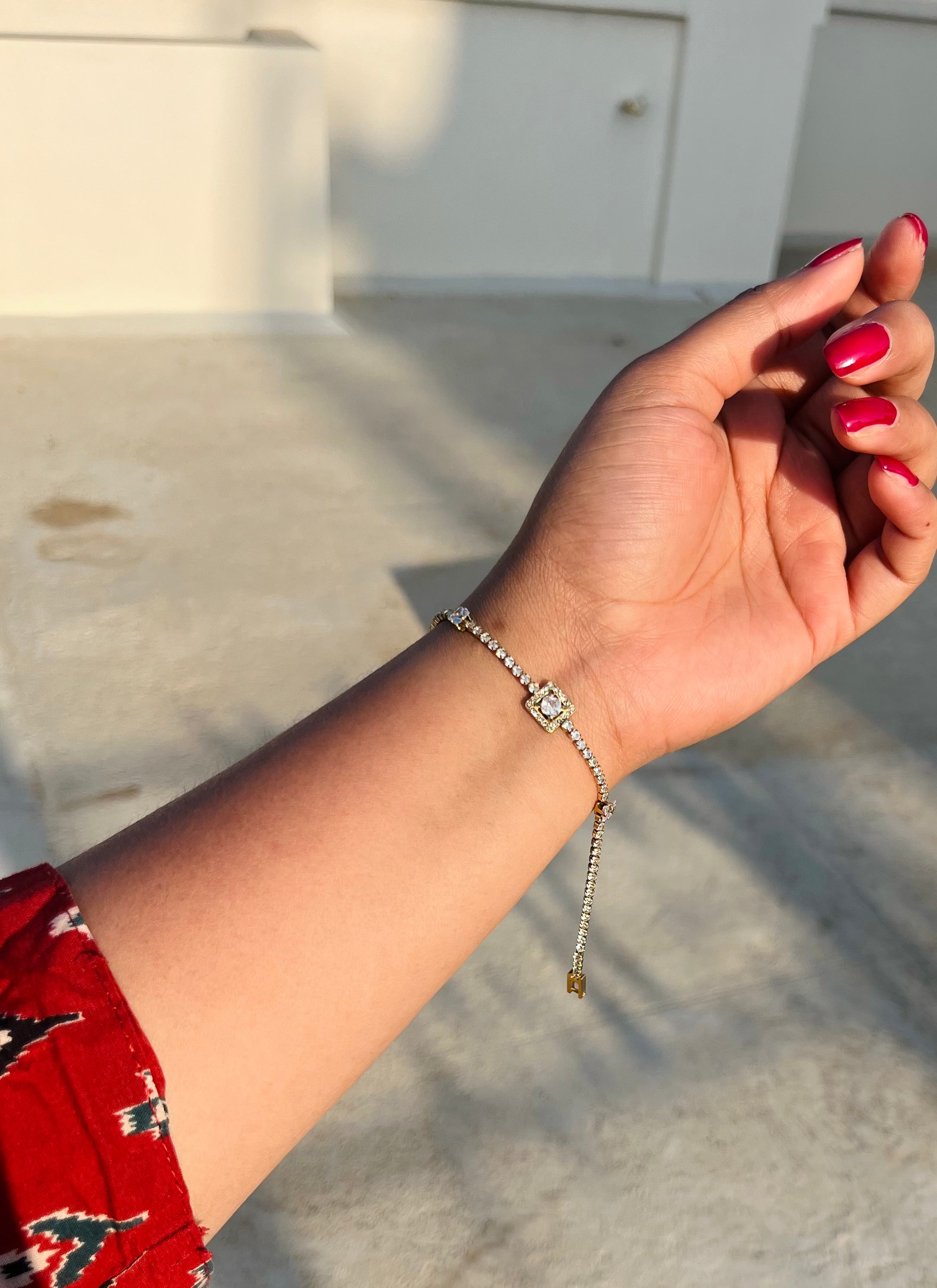 Moonlit Tennis Bracelet