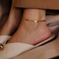 Snake Chain Anklets (pair)