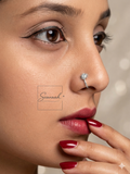 Sandrop Silver Nose Pin