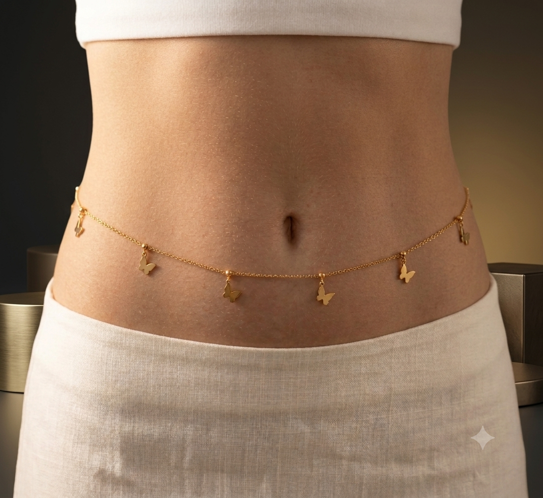Butterfly Hip Chain