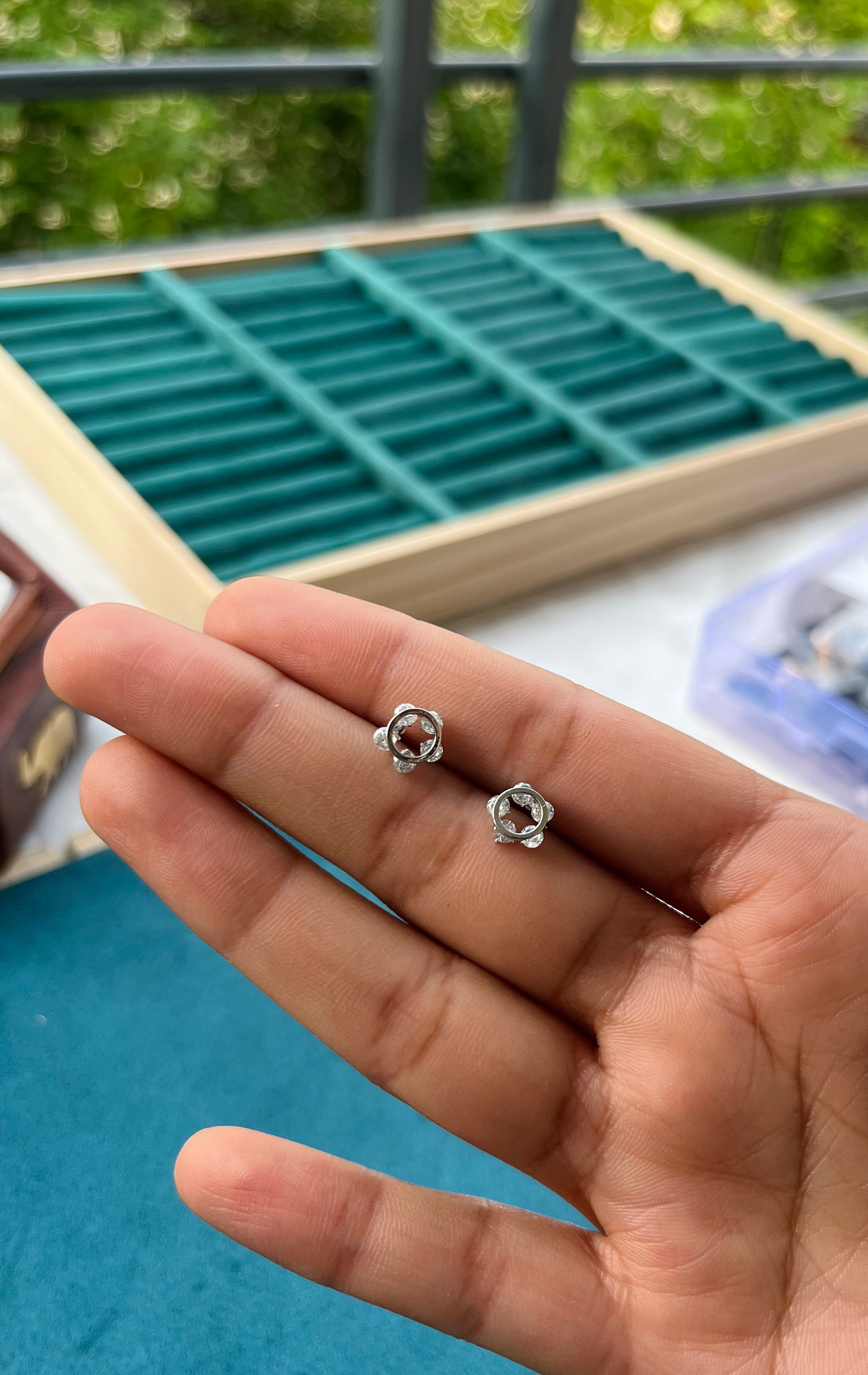 Nova Circle Studs