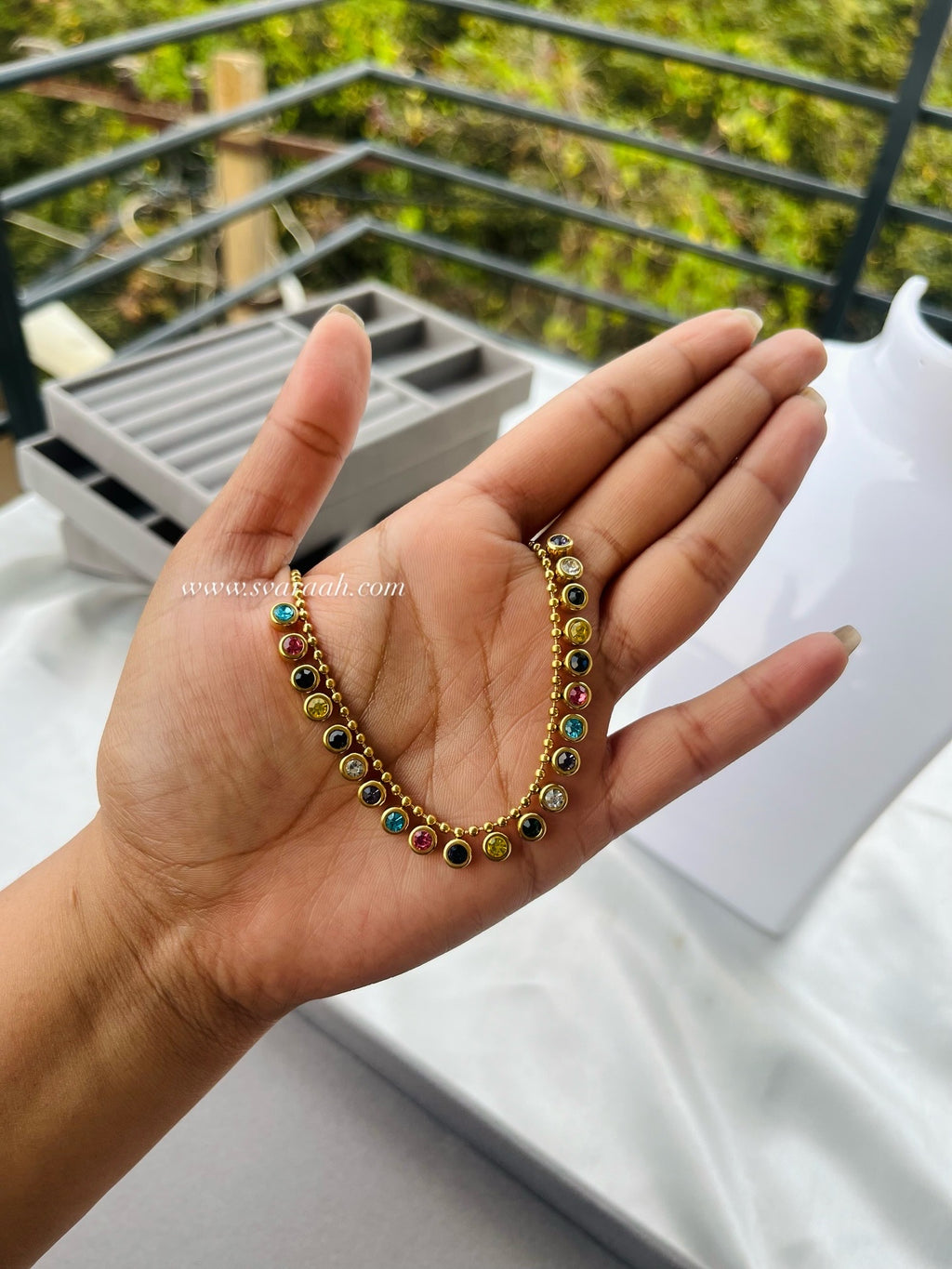 Multicolour Charm Chain
