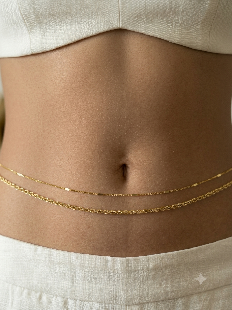 Aethel Double Hip Chain