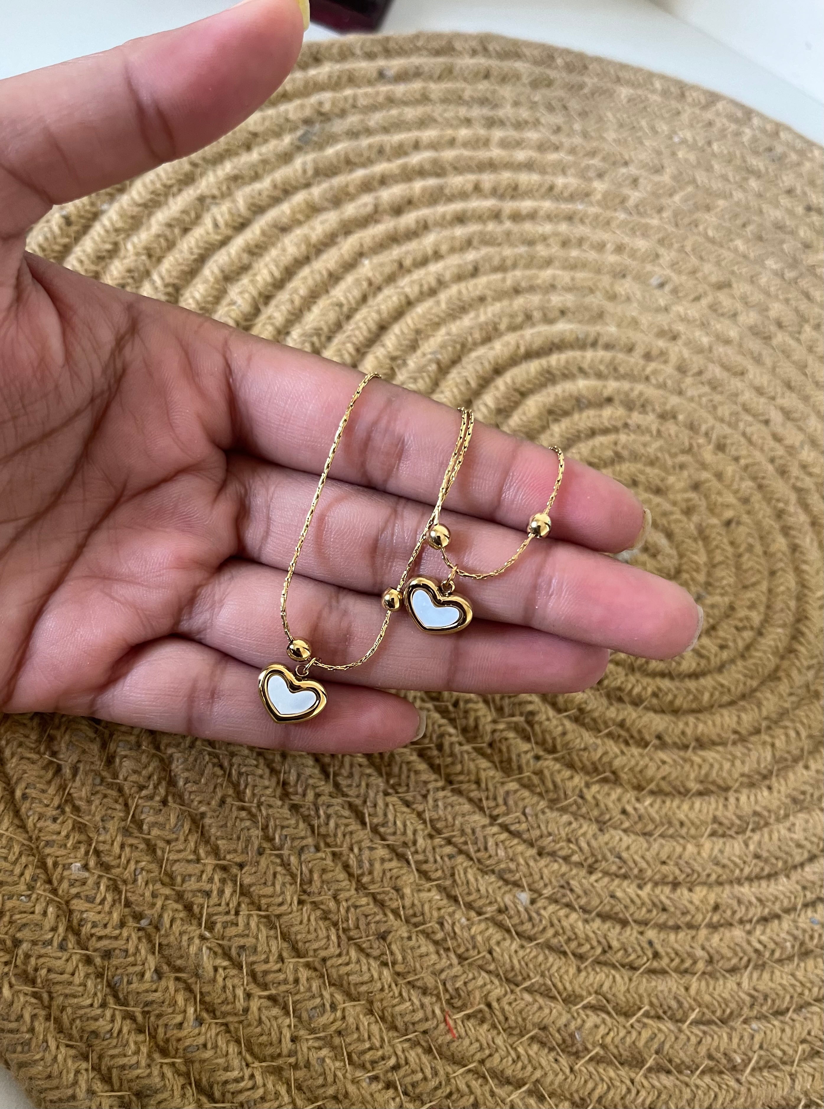 Mini Heart Anklet