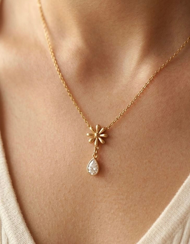 Flower Drop Chain