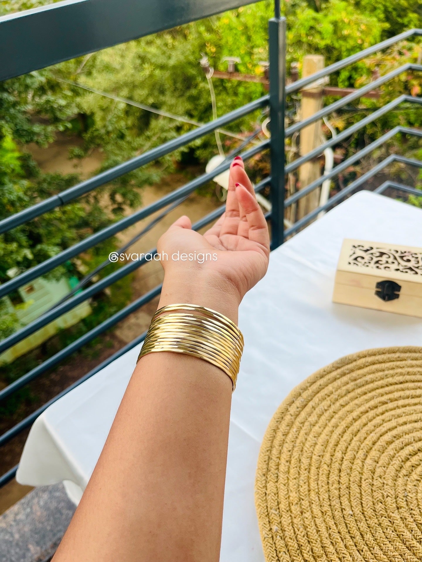 The Aurora Golden Cuff