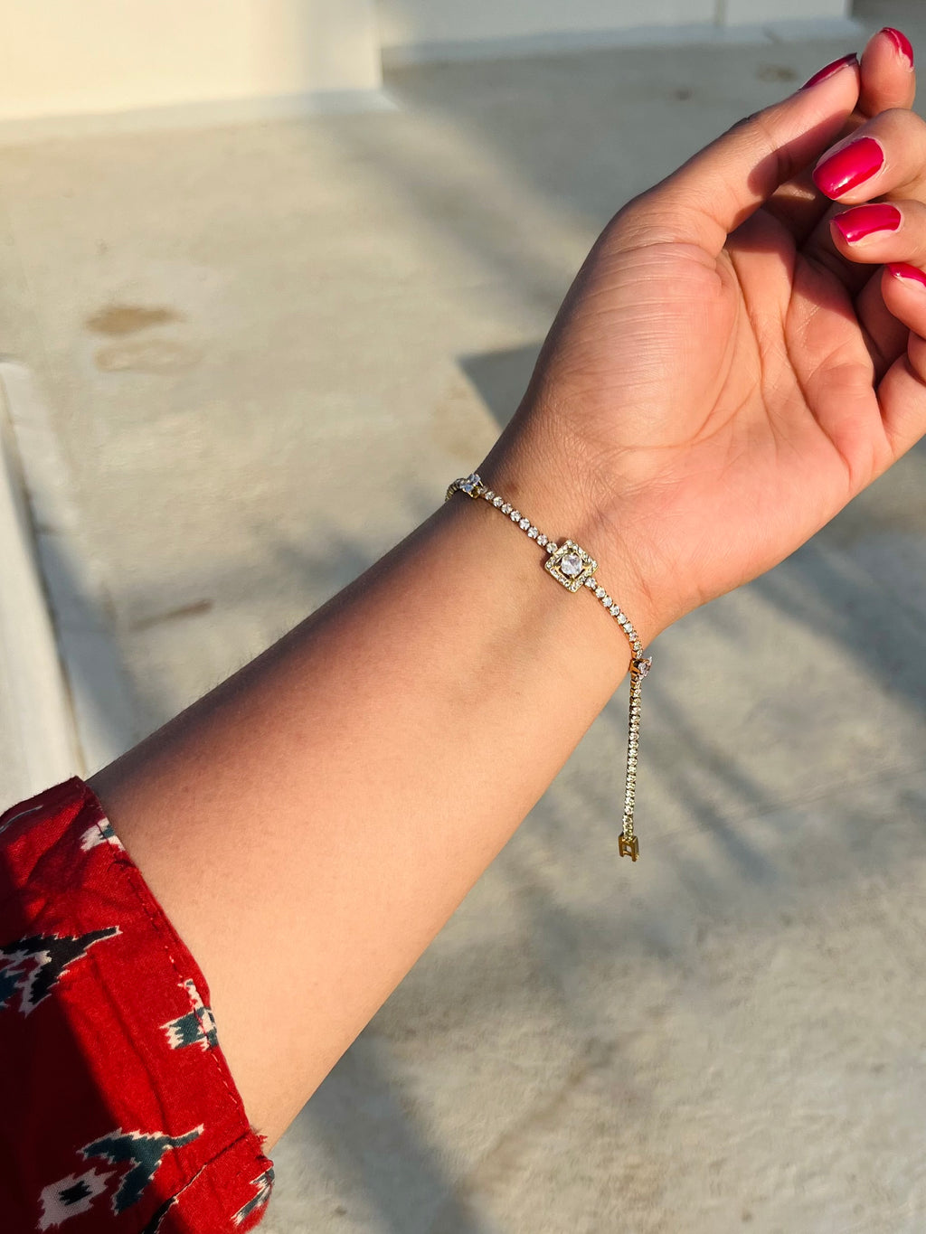 Moonlit Tennis Bracelet