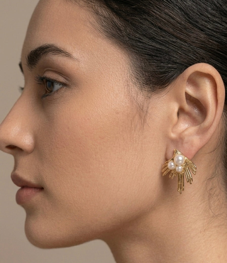 Astra Pearl Studs