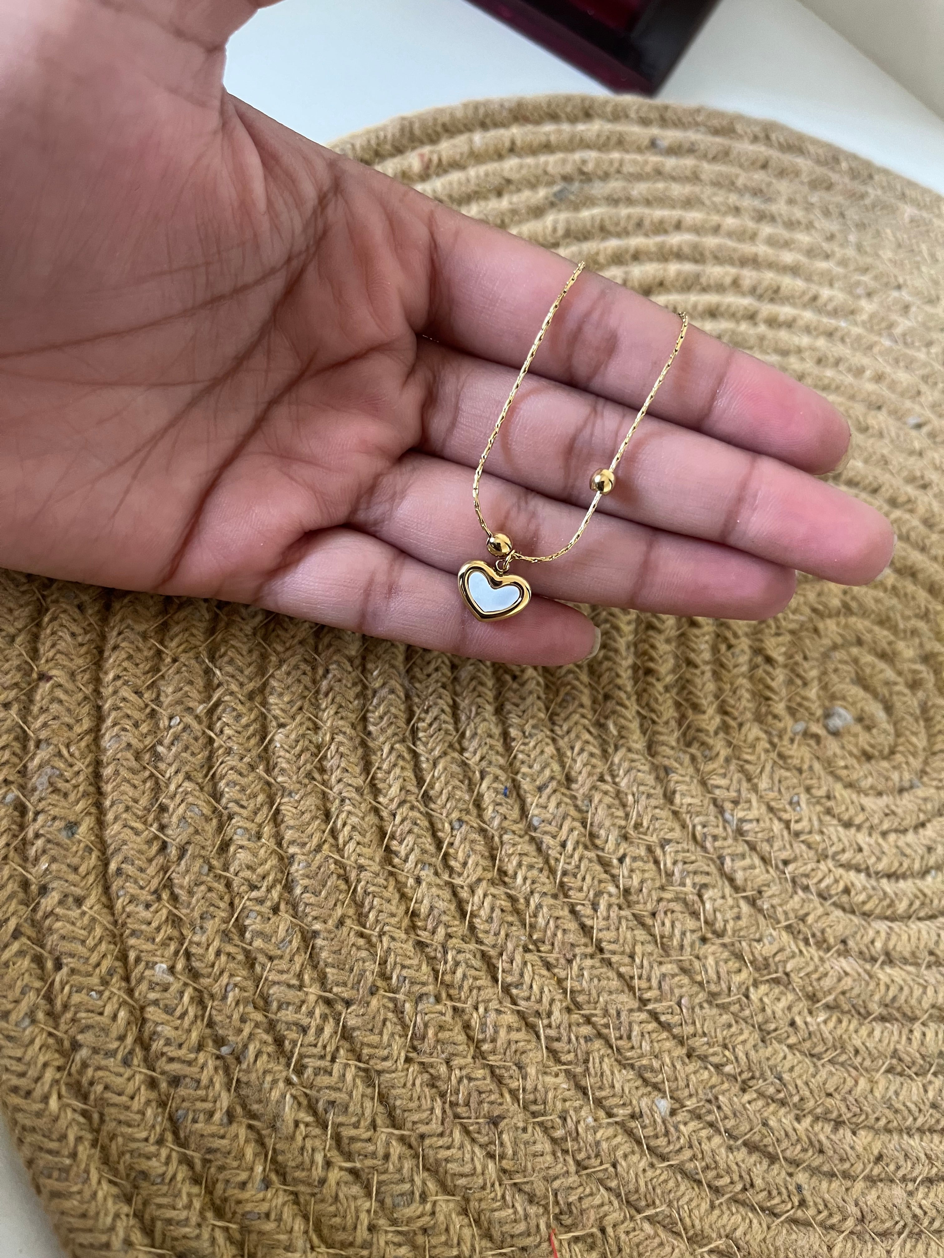 Mini Heart Anklet