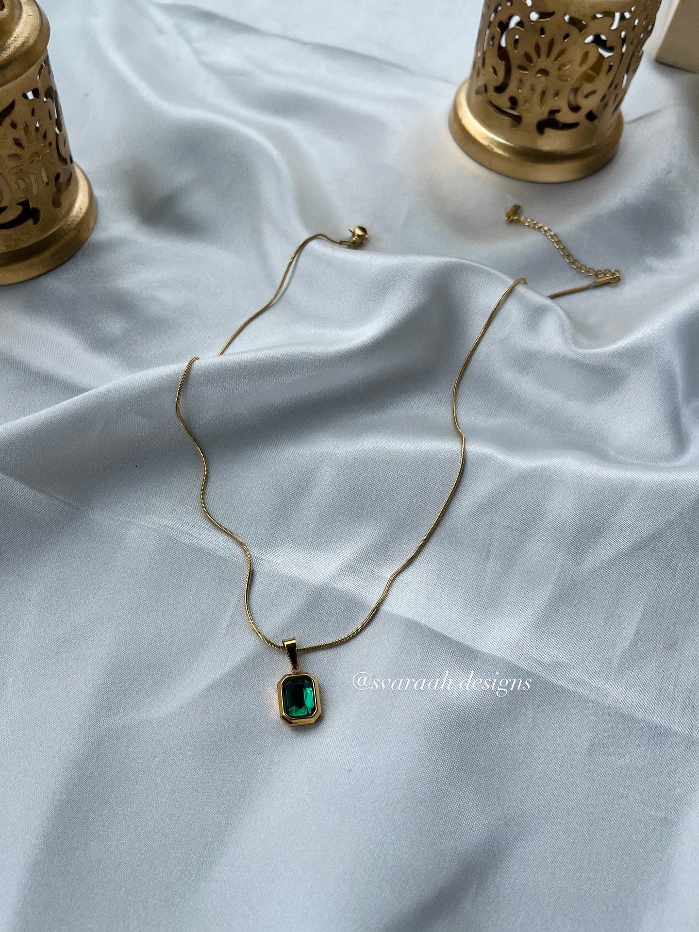 Green Stone Pendant