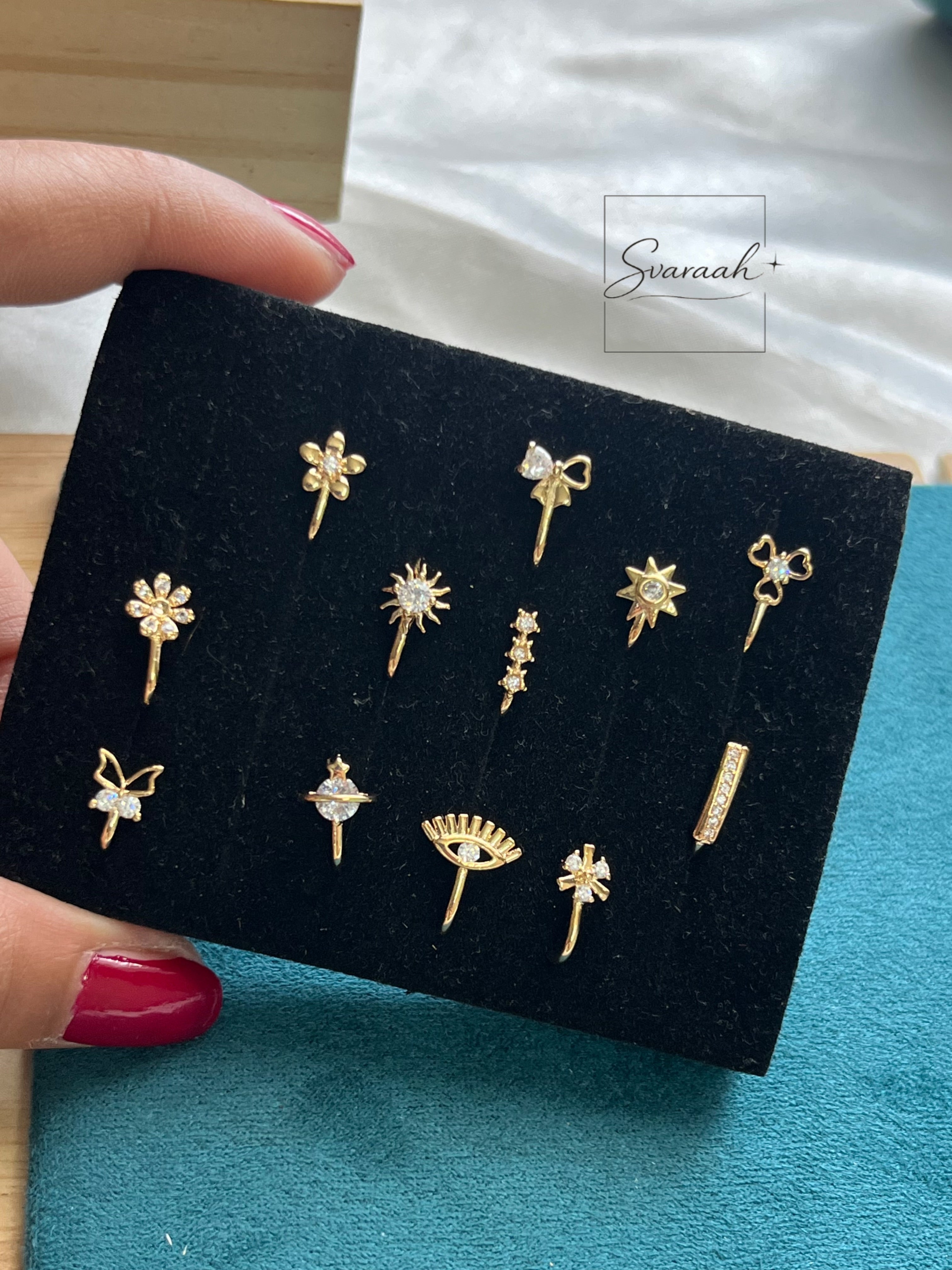 Stellar Beam Nose Pin