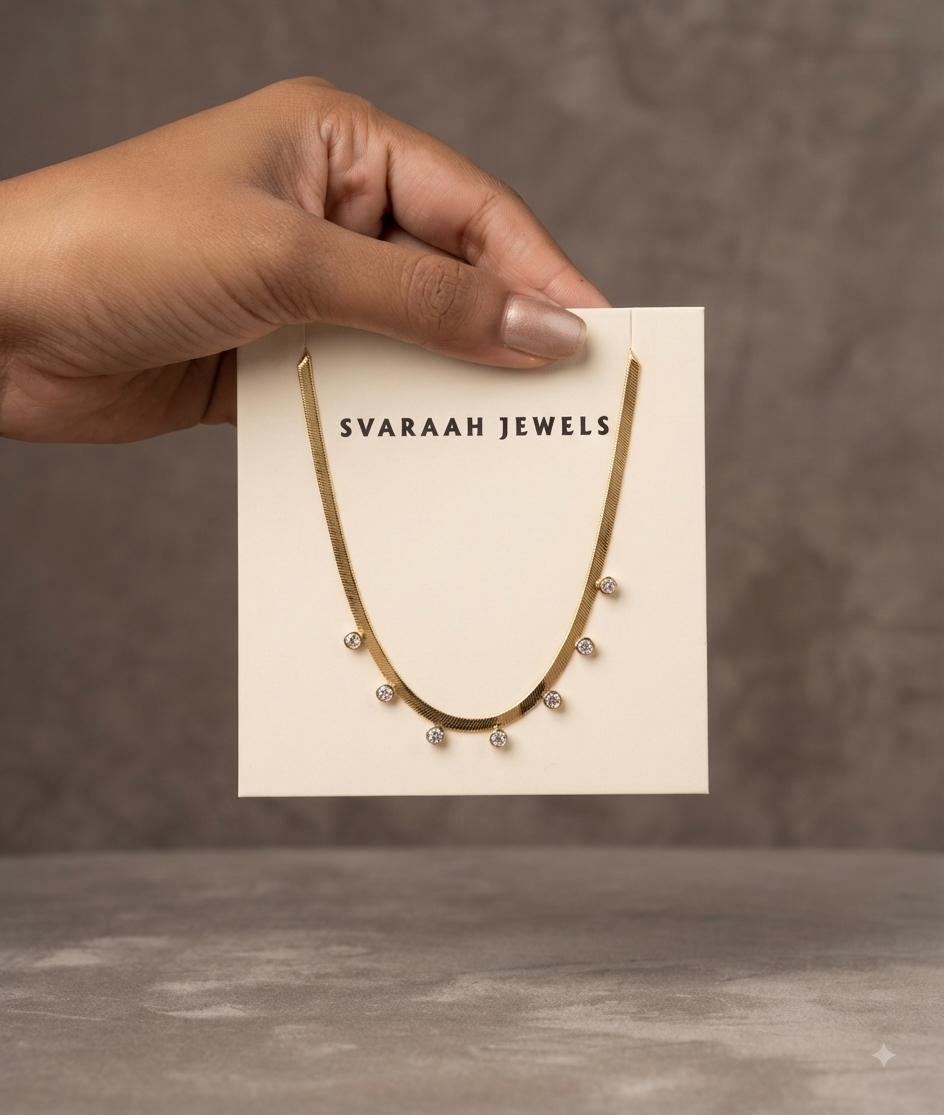 Bezel Drop Chain