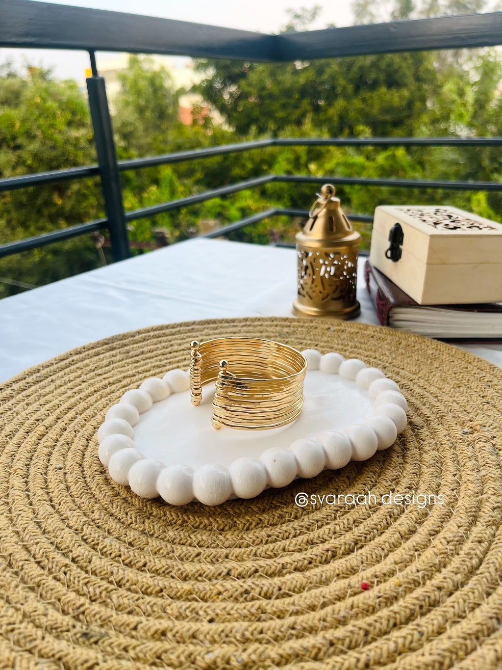 The Aurora Golden Cuff