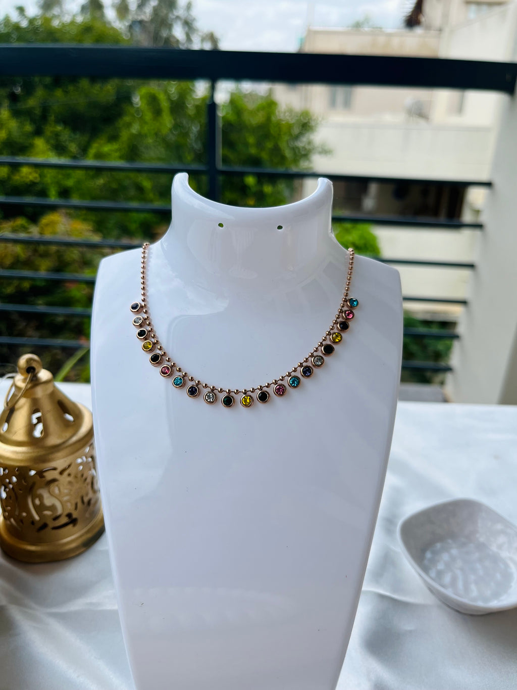 Multicolour Charm Chain