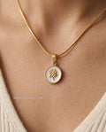 Ivory Rose Pendant