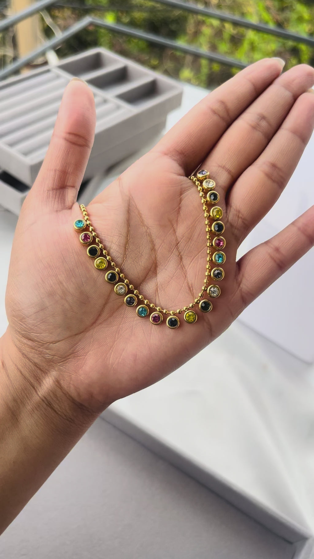 Multicolour Charm Chain